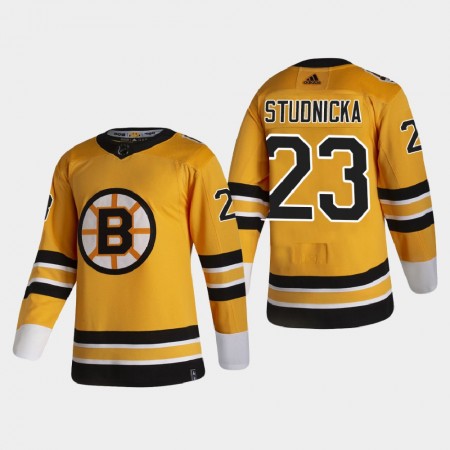 Boston Bruins Jack Studnicka 23 2020-2021 Reverse Retro Trikot Authentic  - Herren